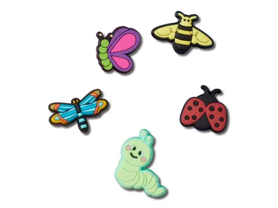 Cutesy Bug Jibbitz Set - 5 Pack