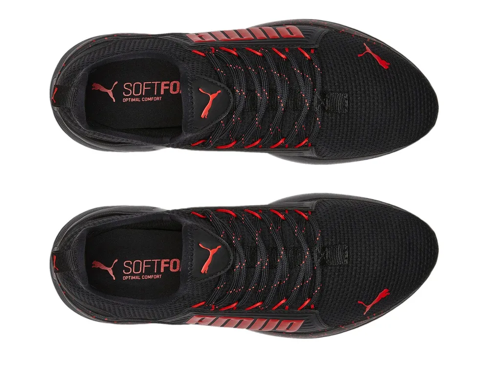 SoftRide Premier Splatter Slip-On Running Shoe - Men's
