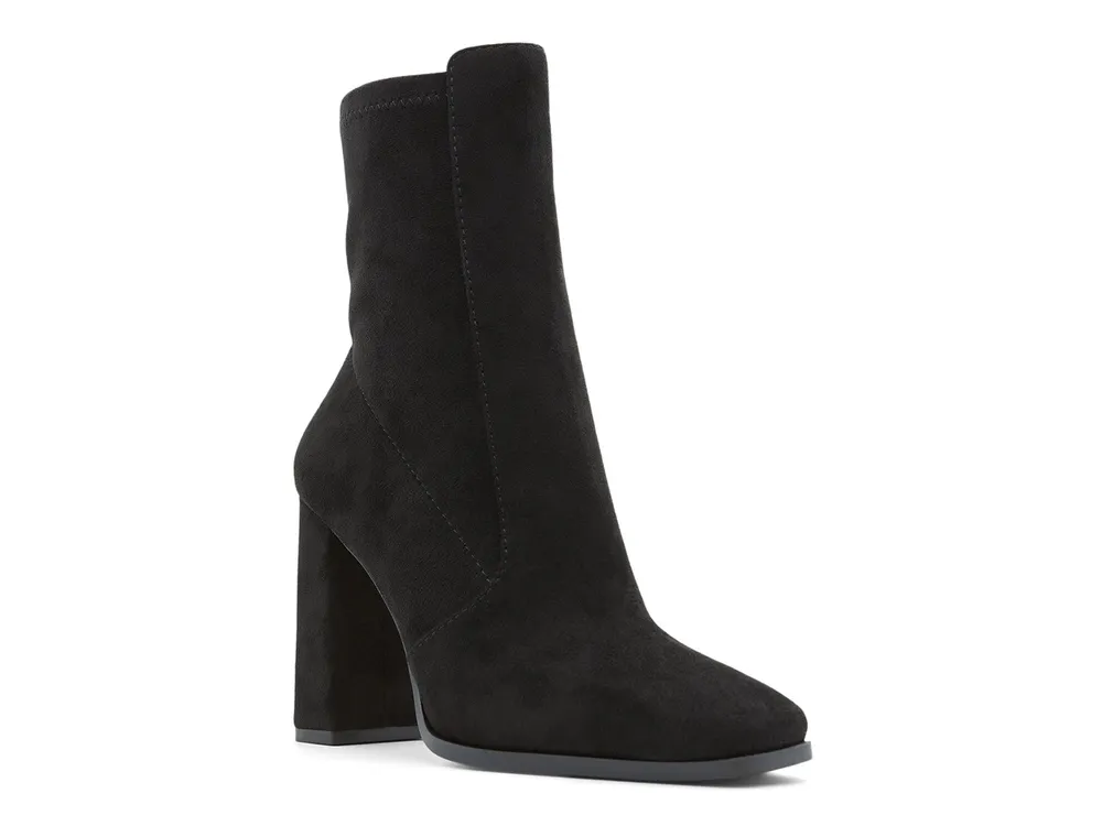 dsw black suede knee high boots