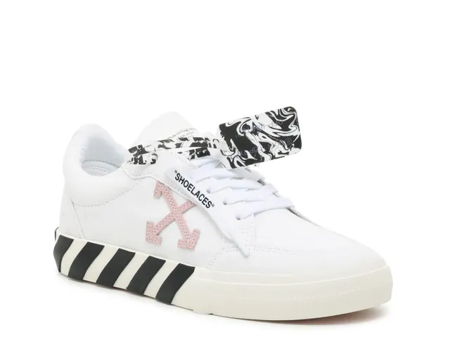 Off White Low Vulcanized Sneakers Womens Sz US 7.5 EU Sz 36 Virgil