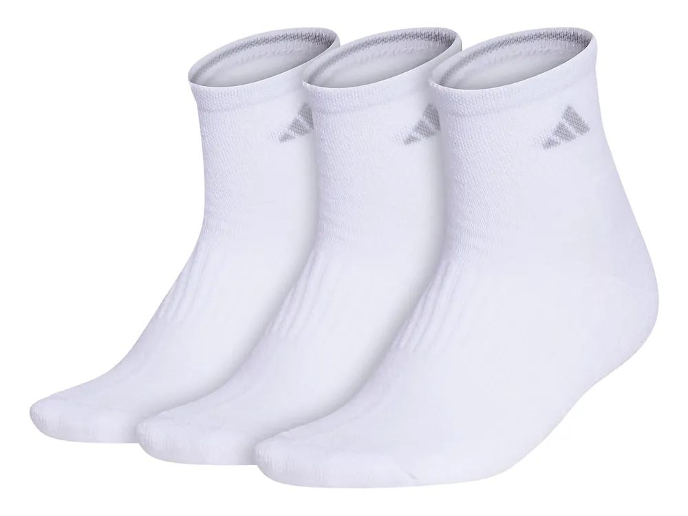 Cushioned 3.0 Women's Quarter Ankle Socks - 3 Pack