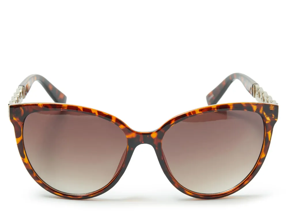 Chain Reaction Round Sunglasses