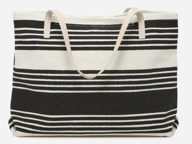 Crown Vintage Stripe Tote - Free Shipping