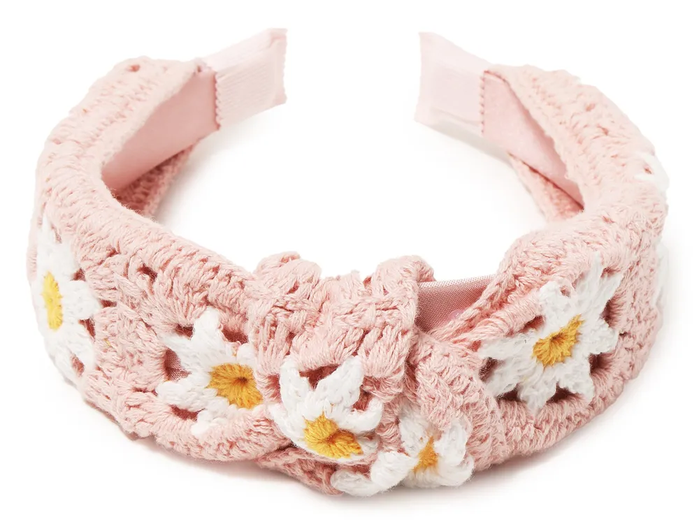 Crochet Daisy Headband