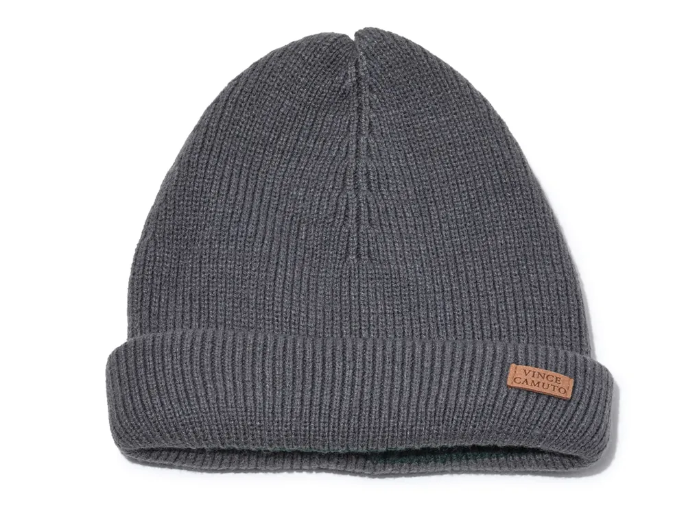 Reversible Diamond Knit Beanie