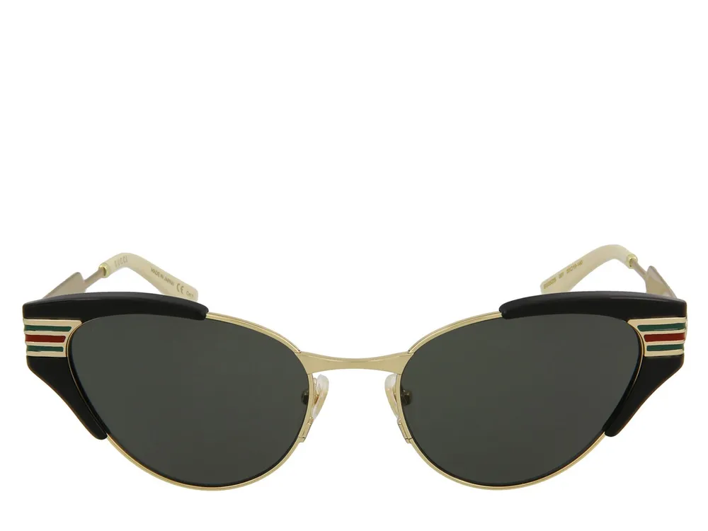 Logo Stripe Cat Eye Sunglasses - FINAL SALE