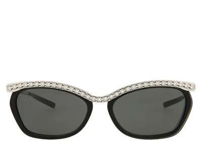 Round Rhinestone Sunglasses - FINAL SALE