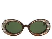 Round Rhinestone Sunglasses - FINAL SALE