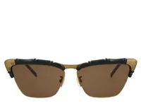 Cat-Eye Rectangle Sunglasses - FINAL SALE