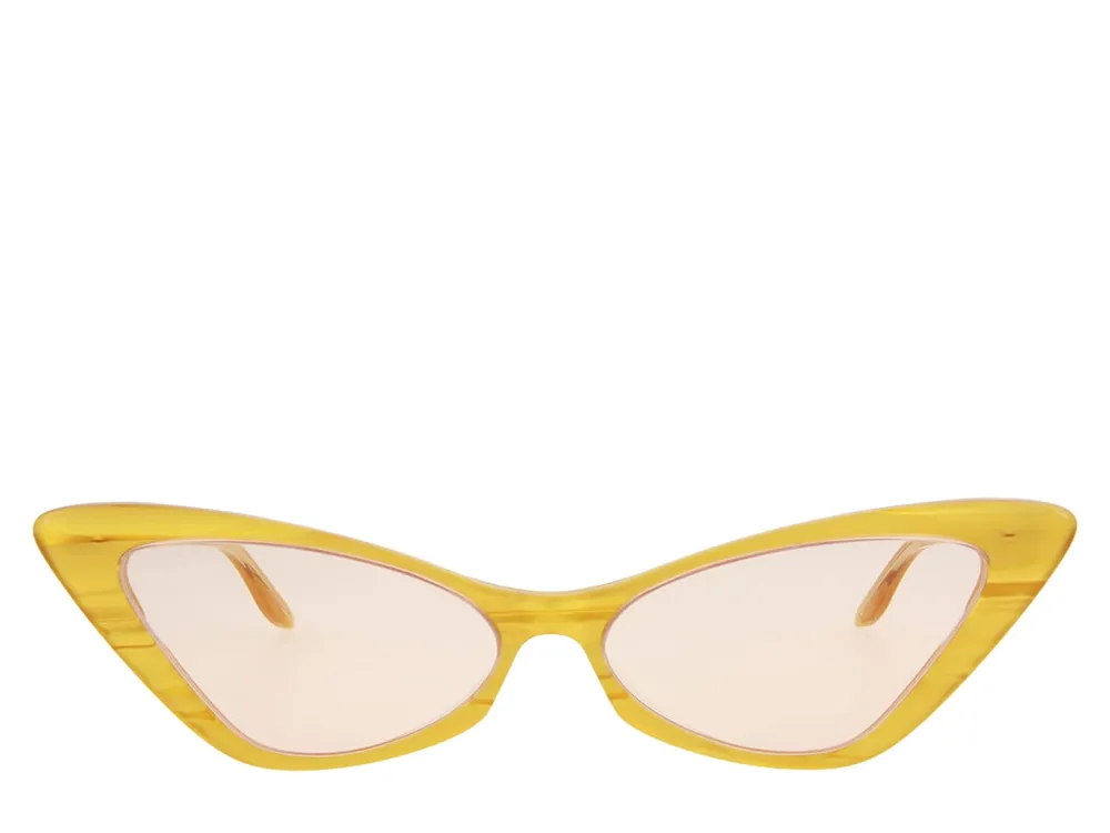 Vintage Triangle High Pointed Cat Eye Sunglasses