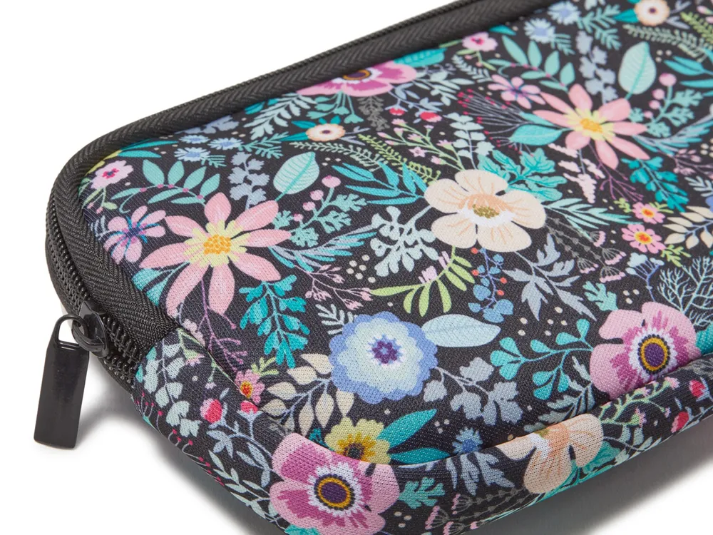 Floral Hair Tool Pouch