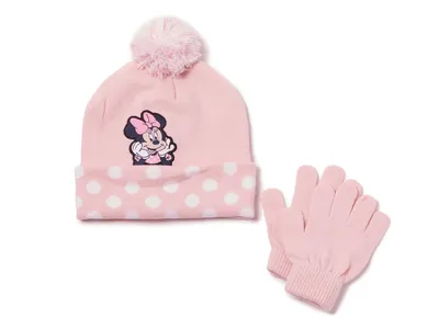 Minnie Mouse Kids' Beanie & Gloves Set