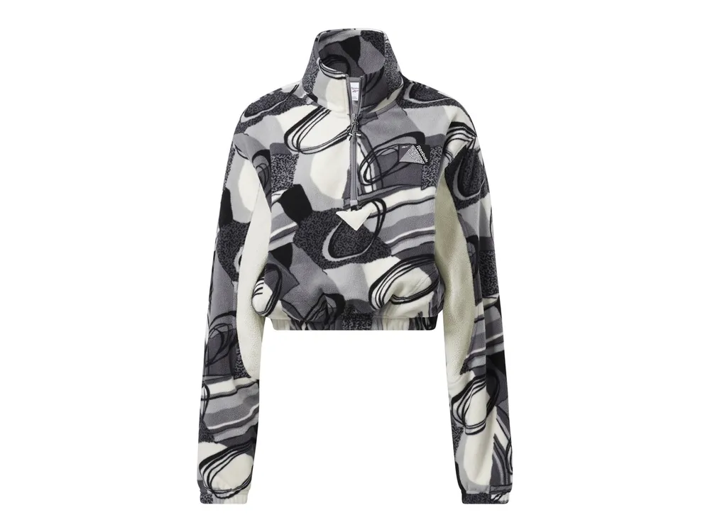 Classics Winter Print Women's Half-Zip Sweatshirt