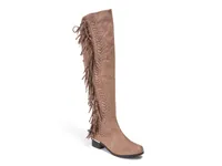 Fringe Over-The-Knee Boot