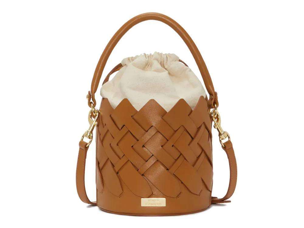 Keanu Leather Bucket Bag