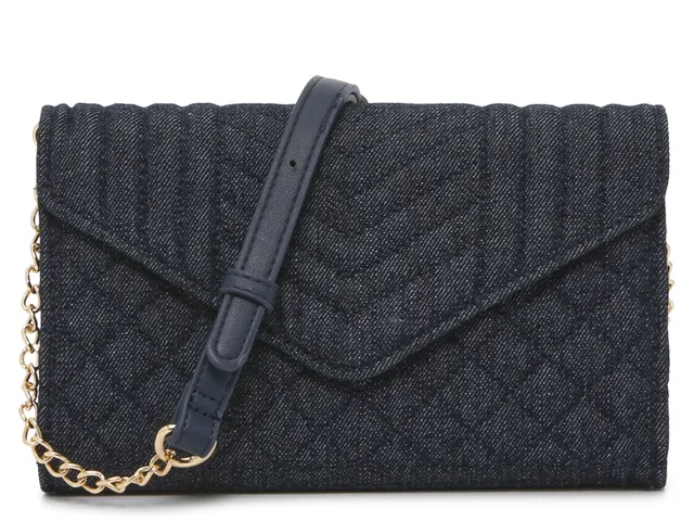 La Regale Dahlia Beaded Envelope Clutch