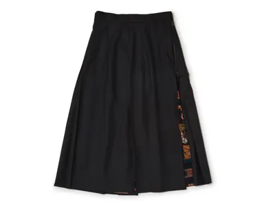 Pleated Midi Skirt - Women's