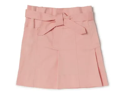 Pleated Tie Skirt - Women's