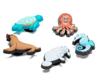 Sea Creatures Jibbitz Set - 5 Pack