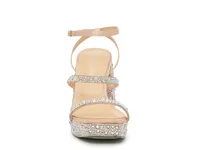 Jany Rhinestone Platform Sandal