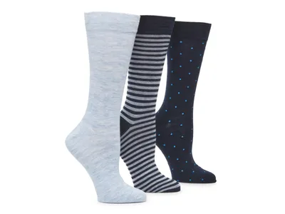 Dot & Stripe Men's Crew Socks