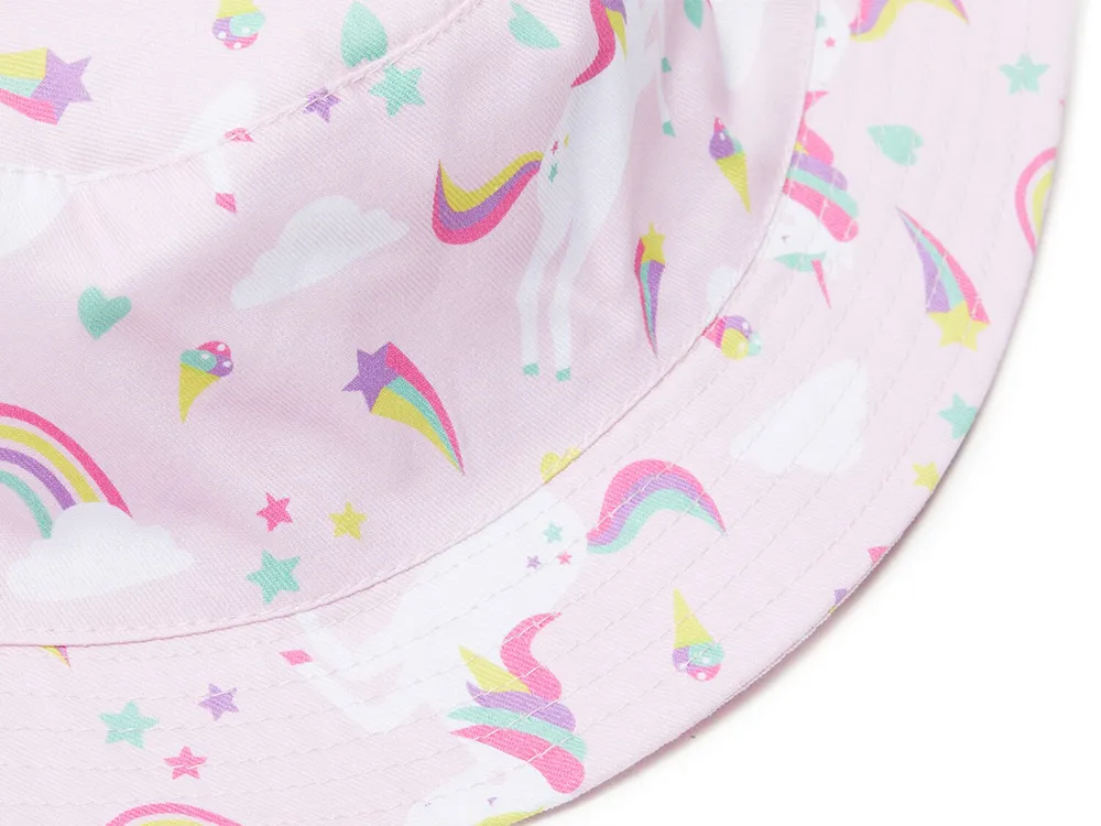 Unicorn Rainbow Bucket Hat