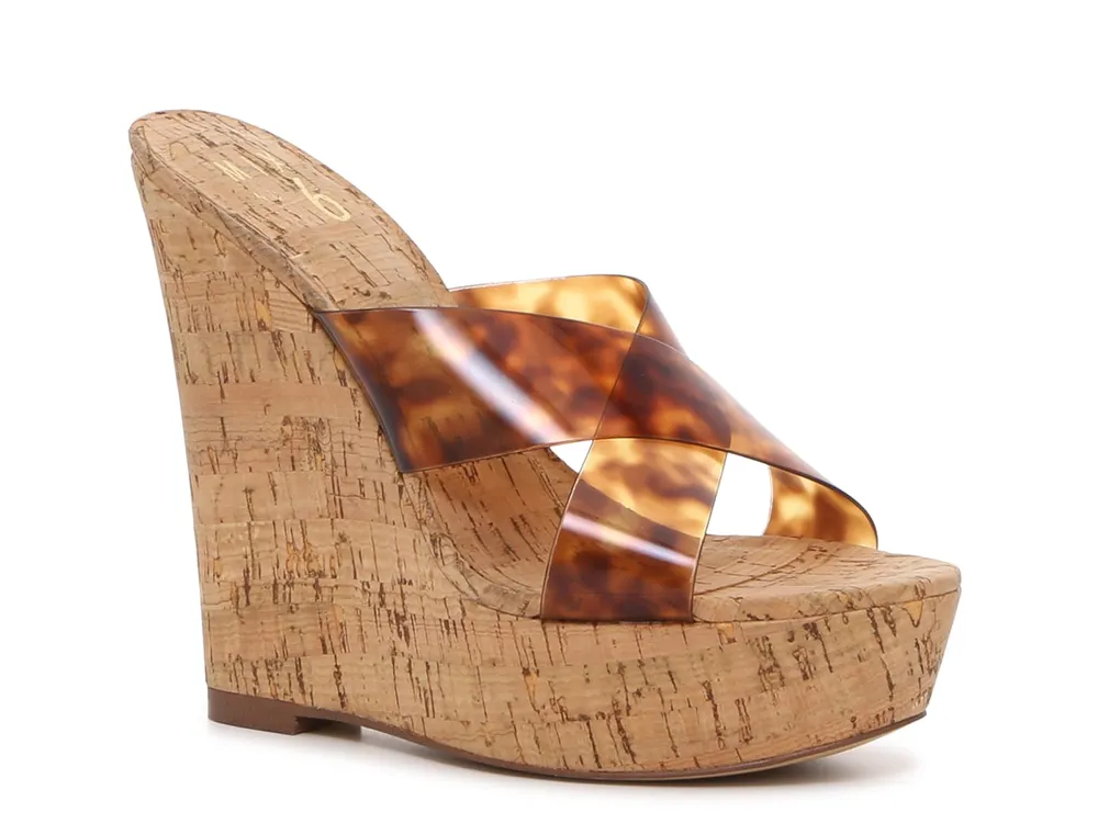 Italian leather sandals with wedge | Bionatura | Shop Online