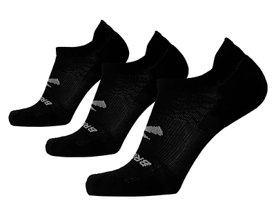 Run-In No Show Socks - 3 Pack