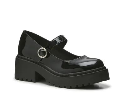 Attracted Platform Mary Jane Loafer
