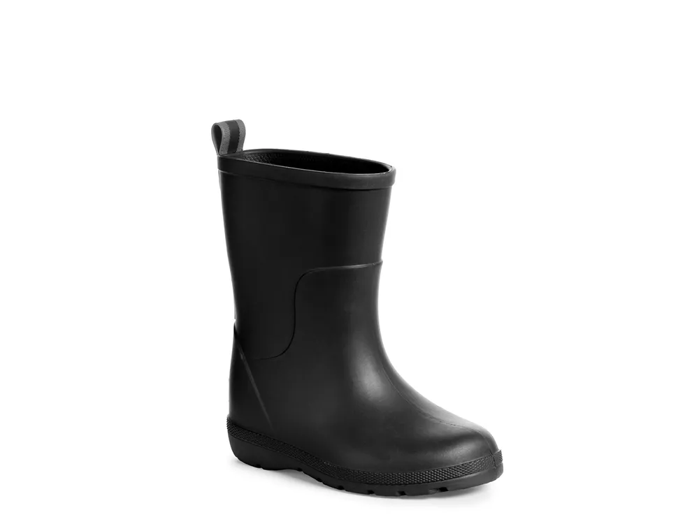 dsw black rain boots