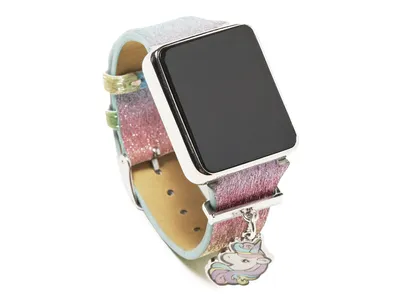 Unicorn Glitter Charm Touchscreen Watch