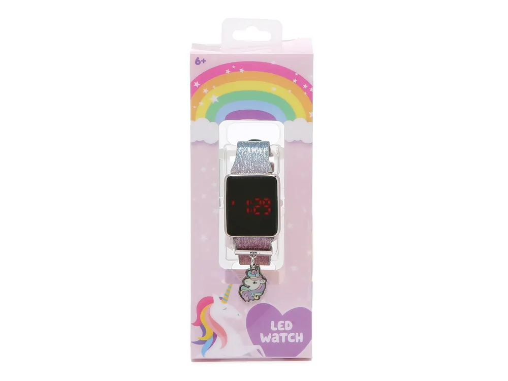 Unicorn Glitter Charm Touchscreen Watch