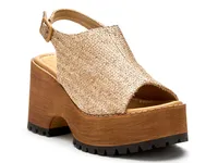 Woody Wedge Sandal