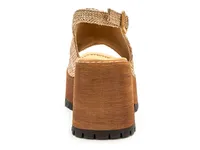 Woody Wedge Sandal