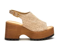 Woody Wedge Sandal