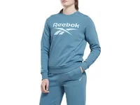 Reebok Identity Big Logo Fleece Women's Crew Sweatshirt