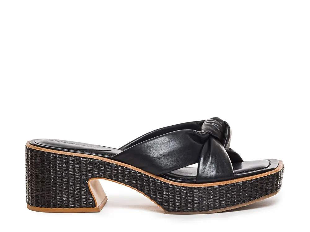 Jolie Raffia Platform Sandal