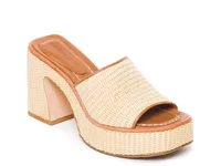 Kenny Raffia Platform Sandal