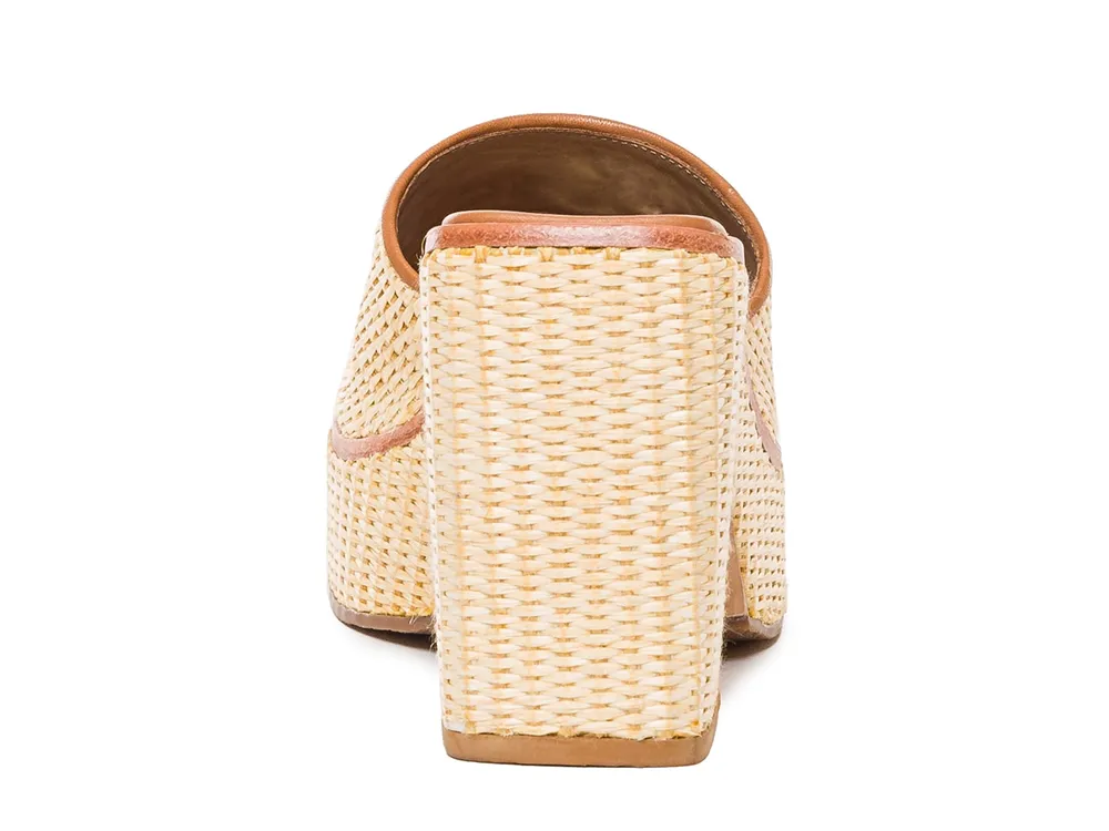 Kenny Raffia Platform Sandal