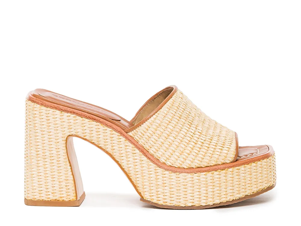 Kenny Raffia Platform Sandal