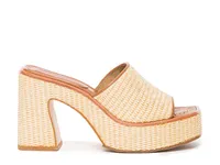 Kenny Raffia Platform Sandal