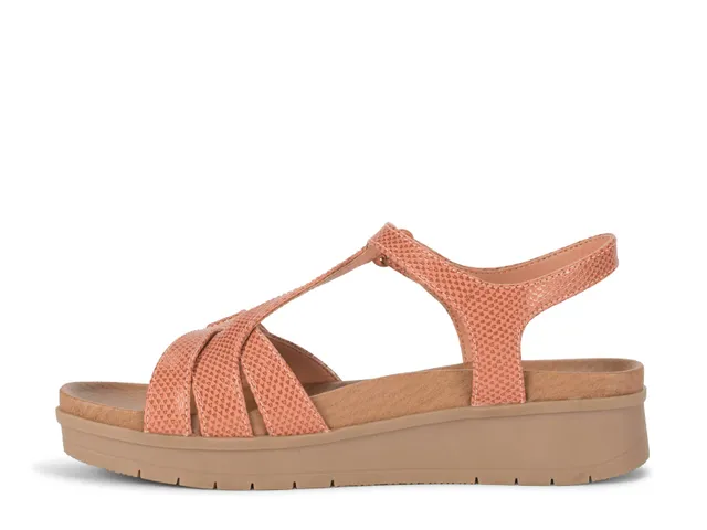 Lucky Brand Women's Wyndin Sculpted Wedge Sandal, Natural, 7