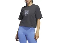 New York Pigeon Women's Cropped Graphic Tee