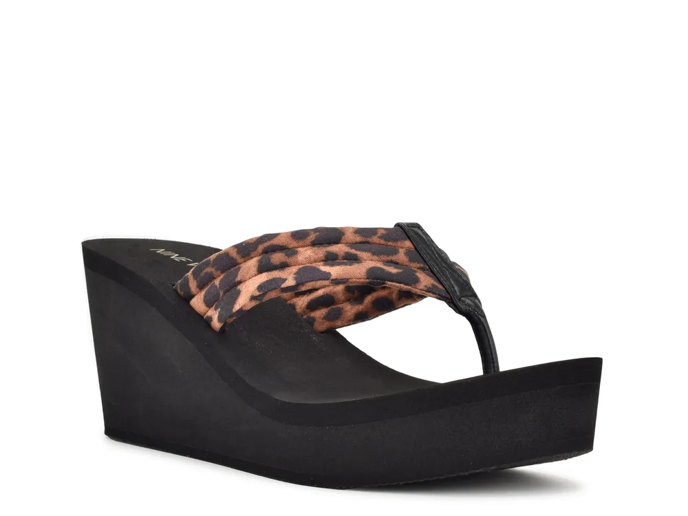 Spins Wedge Sandal