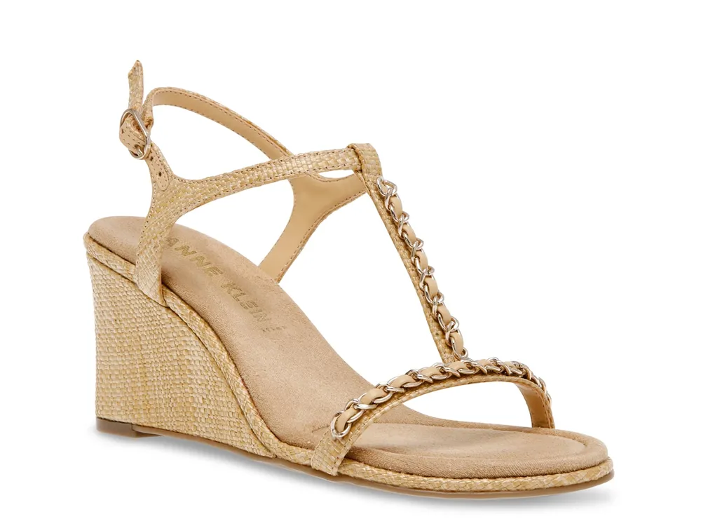 Strappy Wedge Sandals - CLUBS37005 / 323 801