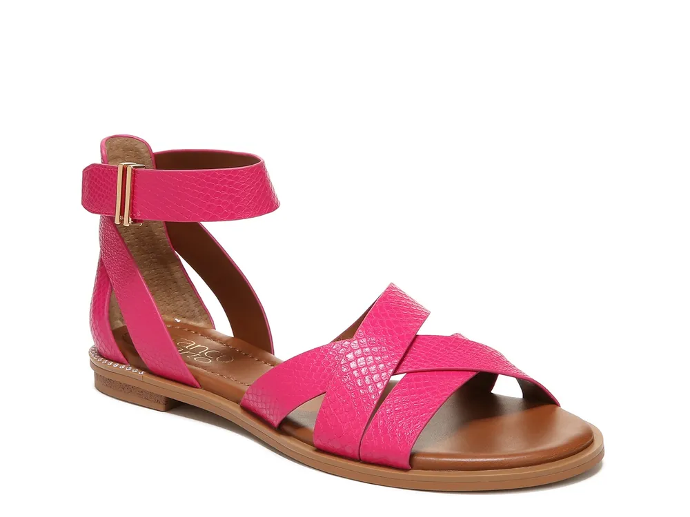 Franco Sarto Women'S Mazy Woven Flat Sandals - Iris - Size 6 for Women