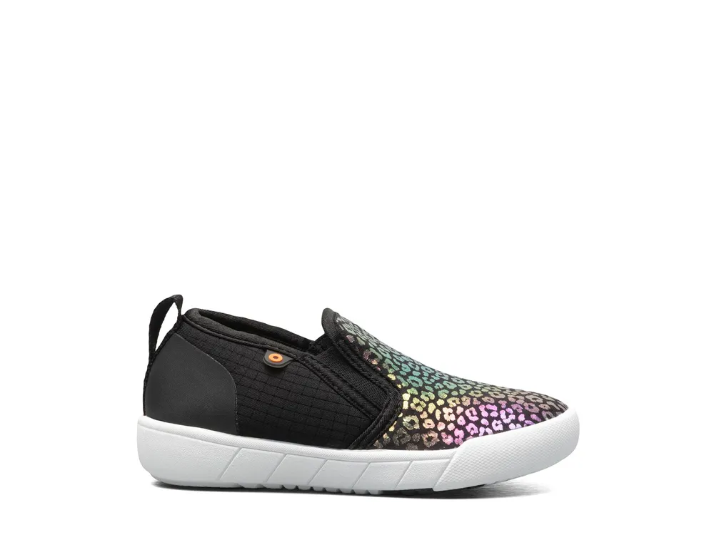 Kicker II Rainbow Leopard Slip-On Sneaker - Kids'