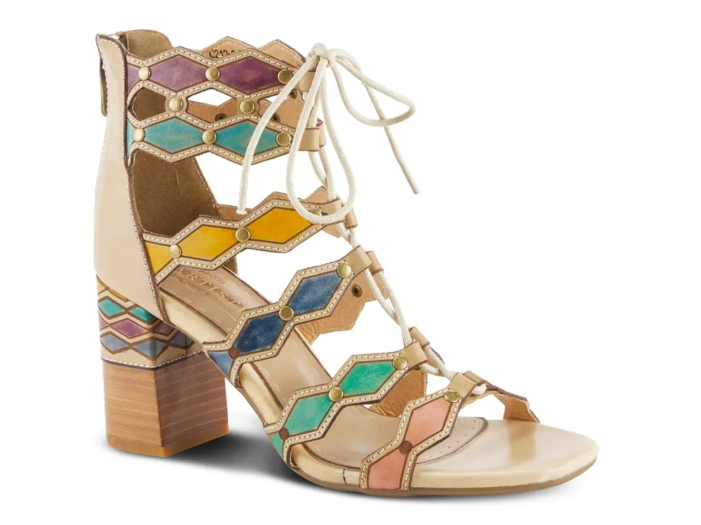 Artdeco Platform Sandal