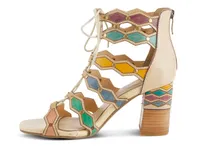 Artdeco Platform Sandal