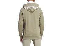 Essentials 3-Stripes Men's French Terry Full-Zip Hoodie